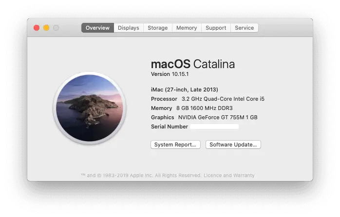 Mac Os Catlina